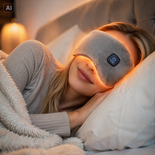 Masque de sommeil chauffant 3 niveaux de température – vue 1