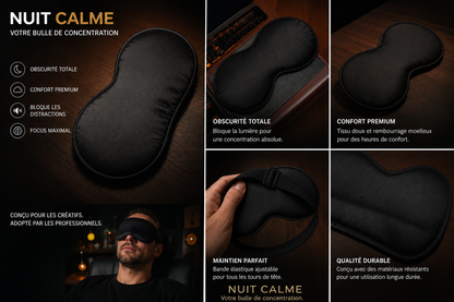 NuitCalme Club – accessoires pour le rituel du soir