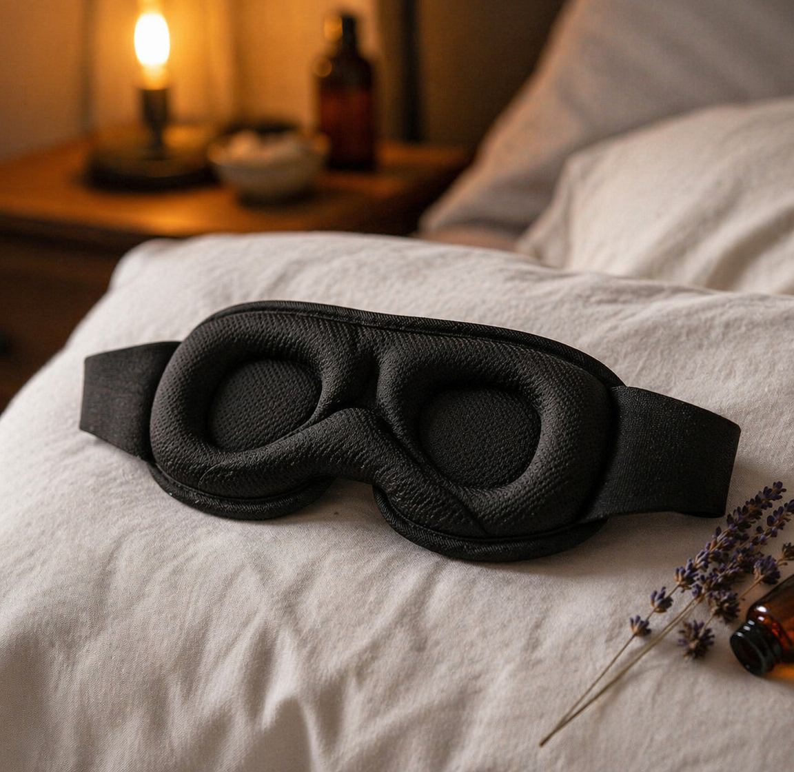 Masque de sommeil 3D à ombre creuse – vue 1
